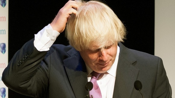 London Mayor Boris Johnson.