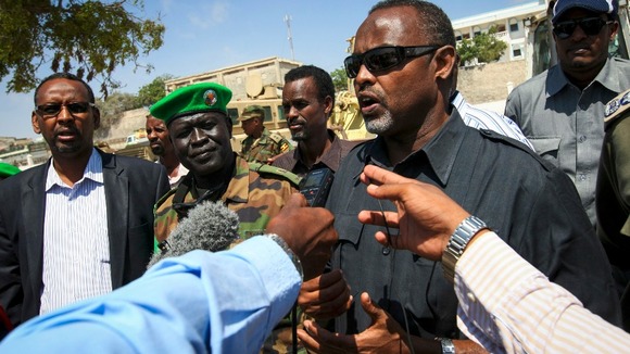 Mogadishu's Mayor Mohamed Nur