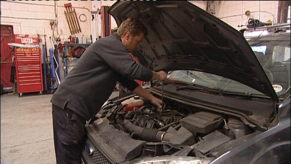 Paul Fisher, from St. Ives Engine Services Ltd, is among those feeling more optimistic about the future