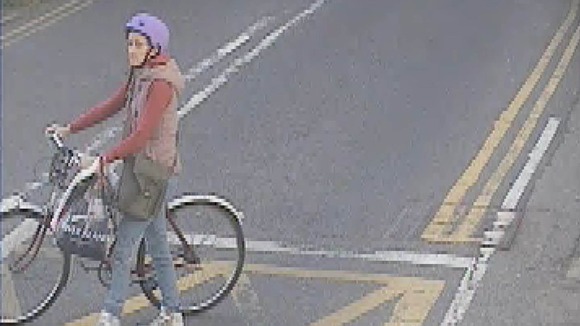The British Transport Police have released the images in an attempt to identify the woman