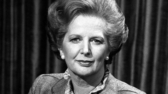 Prime Minister Margaret Thatcher in April 1982.