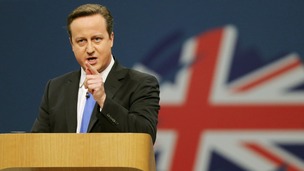David Cameron spokes to building a 'land of opportunity for all'