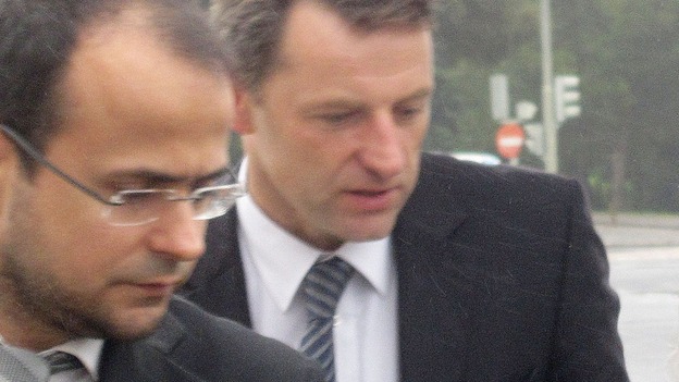 Gerry McCann, the father of missing Madeleine, leaves a Portuguese court without being heard as a witness.