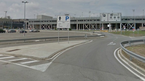 Girona airport.