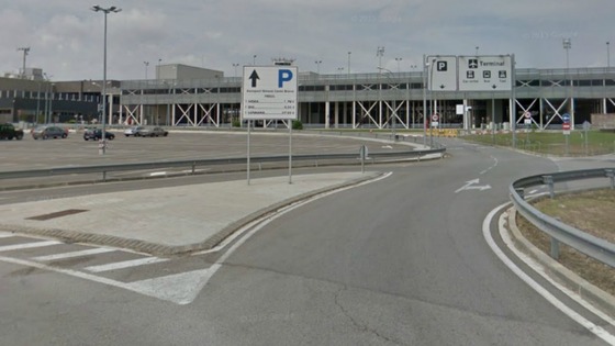 Girona airport.