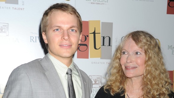 Mia+Farrow's+Son+Rowan Frank Sinatra 'possibly' father of Mia Farrow's son - ITV News