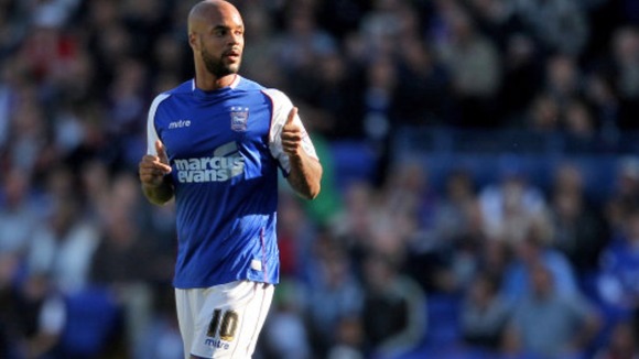 Ipswich Town's David McGoldrick has enjoyed a superb September