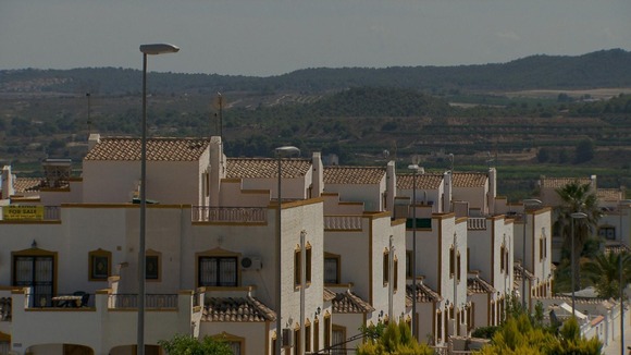 Suburba houses in spain