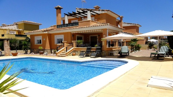 Big villa with pool in Spain