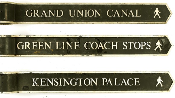 Westminster Council 'finger sign posts'