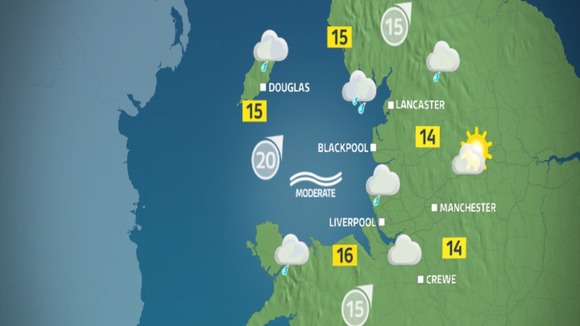 Sunday morning's weather