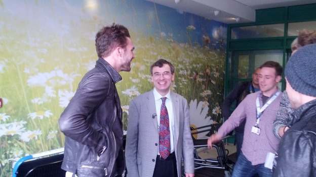 Andy and Mr Lawson