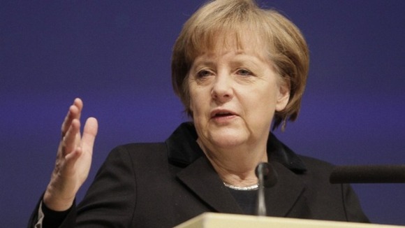 German Chancellor Angela Merkel