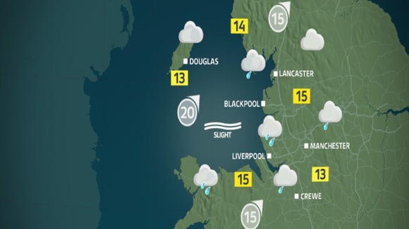 Monday night's weather