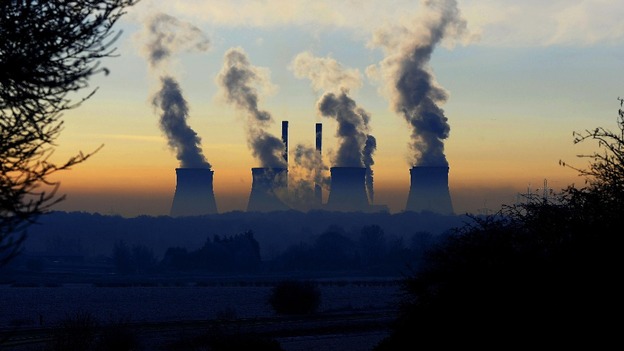 Ferrybridge Power Station in West Yorkshire.