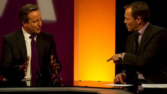 David Cameron joins Tom Bradby on the Agenda.