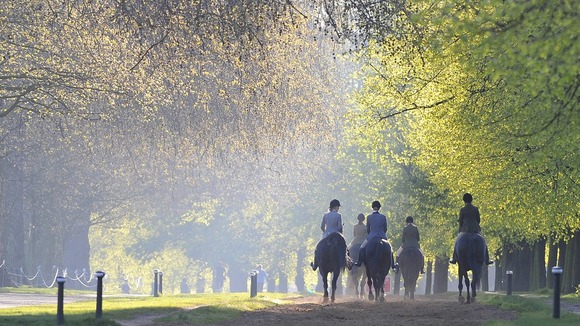 Sam Dempster was jogging in Hyde Park, London when he collapsed.