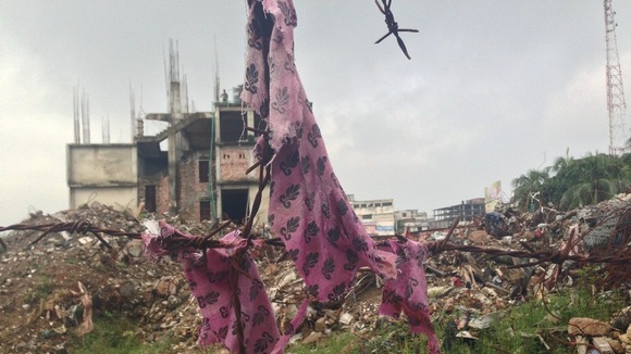 Six months on and the rubble remains.