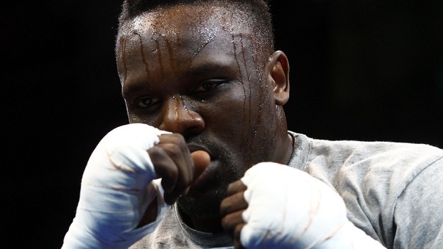 Heavyweight boxer Dereck Chisora.