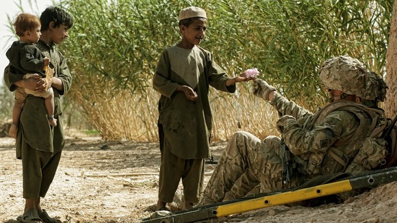 'Flowers for a Friend' by Cpl Jamie Peters RLC