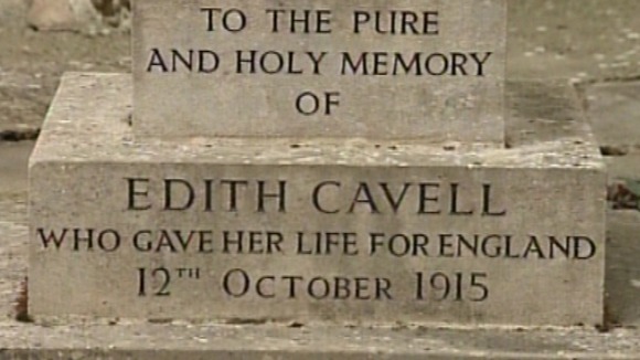 Edith Cavell was shot by a German Firing Squad in 1915