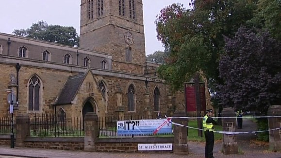 St Giles church in Northampton