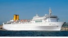 Costa Allegra in Genoa's Harbour in Italy.
