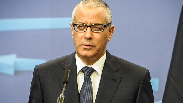 Prime Minister of Libya Ali Zeidan pictures in Brussels earlier this year.