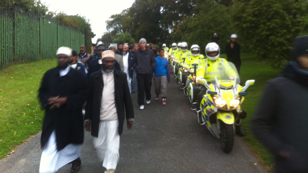 Police escort for Leicester fire funeral convoy Central ITV News