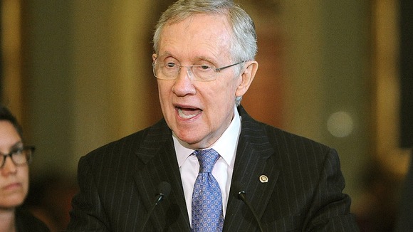 US Senate Democratic leader Harry Reid.