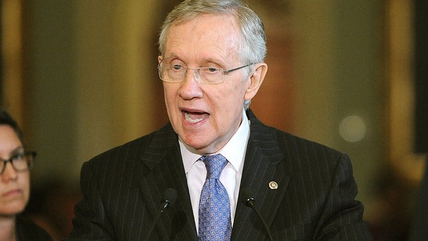 US Senate Democratic leader Harry Reid.