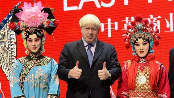 Mayor of London Boris Johnson is in China at the same time as Osborne.