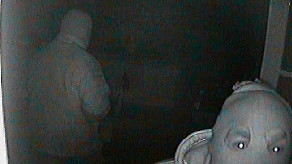 The masked men took items worth thousands of pounds