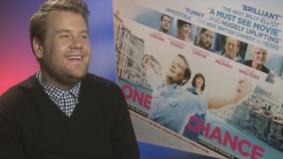 James Corden on his new film One Chance, the Paul Potts story.