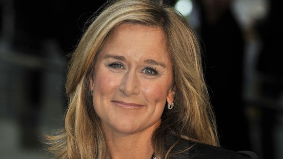 CEO of Burberry Angela Ahrendts who is leaving the luxury goods brand to join technology giant Apple.