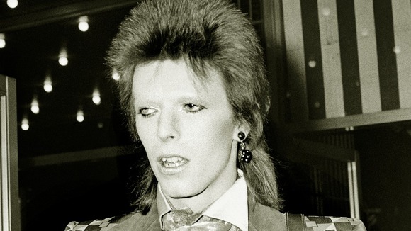 David Bowie pictured in 1972.