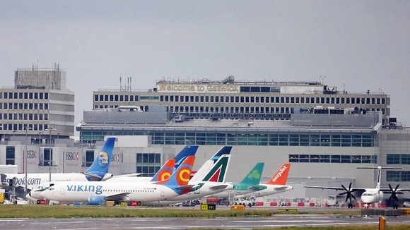 Gatwick Airport near Crawley in West Sussex