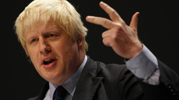 London Mayor Boris Johnson