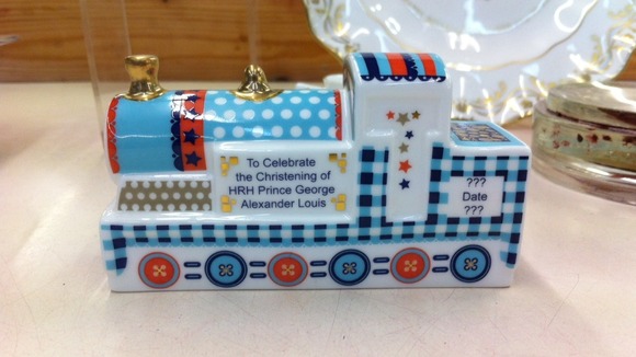 A limited edition christening steam train