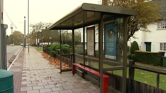 The bus stop where Stephen Lawrence was attacked in 1993