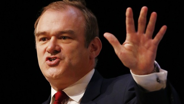 Energy and Climate Change Secretary Ed Davey.