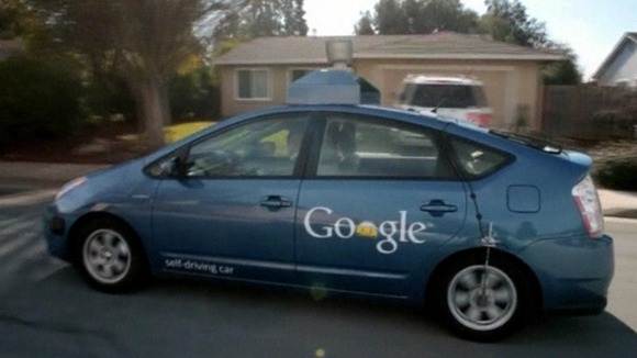 The Google self-driving car in action