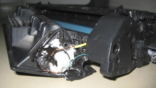 Printer bomb by designed by Ibrahim al-Asiri