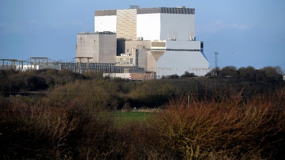 Hinkley Point nuclear power station in Somerset