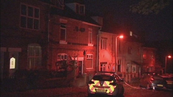 The house in Conisborough, South Yorkshire, where a two-year-old girl has died.