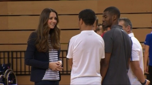 Kate joined athletes and their parents as they attend educational workshops.