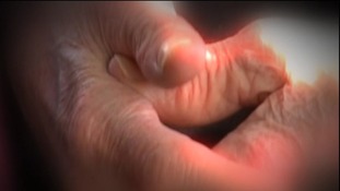 elderly hands