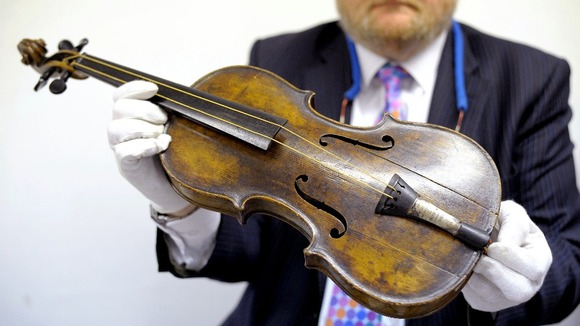 The violin was rediscovered in 2006 and took seven years to verify.