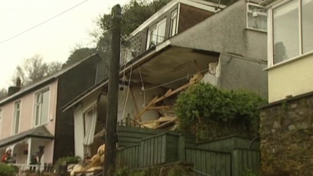 House in Looe, Cornwall cleared 7 months after landslide West Country