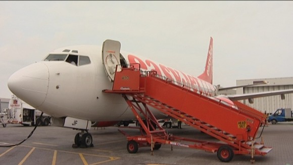 The Luton based airline EasyJet made losses of 112 million pounds